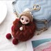 Gantungan Tas Lucu Boneka Bayi Tidur Pom-Pom